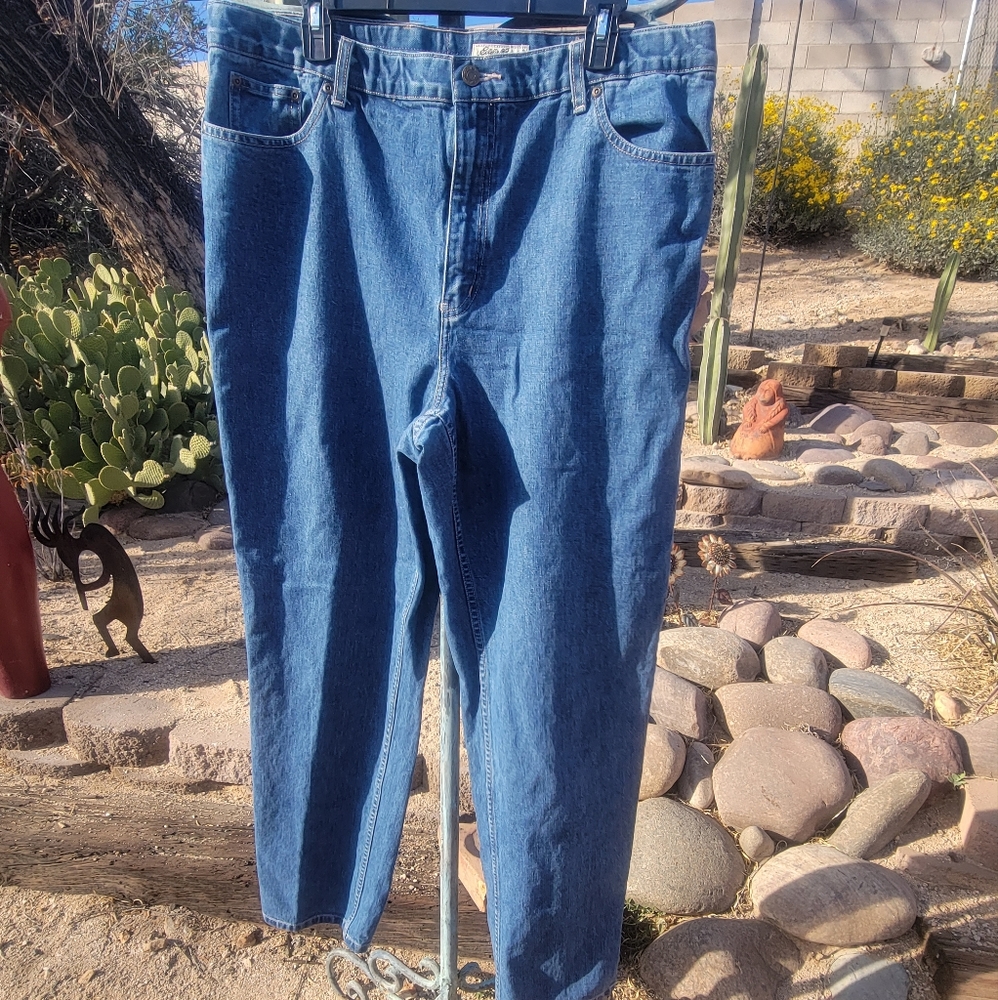 Eddie Bauer 18 Tall Straight Leg Jeans